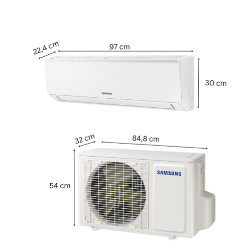 Split Samsung AR12TRHGAWK - 12000 BTU