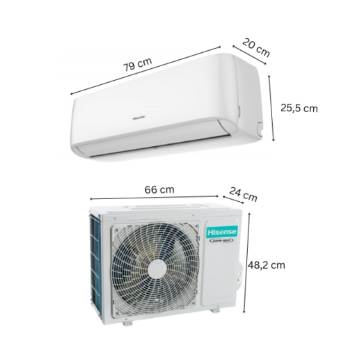 Split Hisense AS-09CR4 9000 BTU