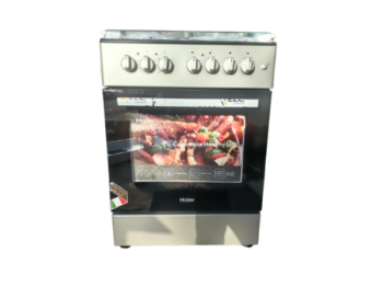 Cuisinière mixte Haier HCR2031EESB - 4 feux - four électrique