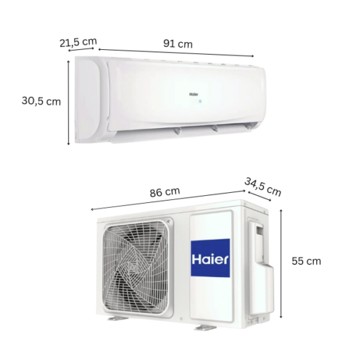 Split Haier-PEARL- HSU18TCSR1 - 18000BTU -INVERTER