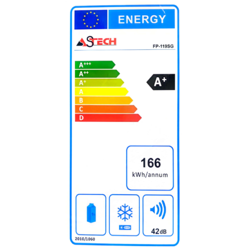 Réfrigérateur bar Astech FP-119SG -86 L