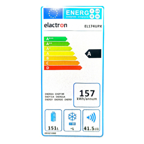 Réfrigérateur bar Elactron EL174UPX - 151L