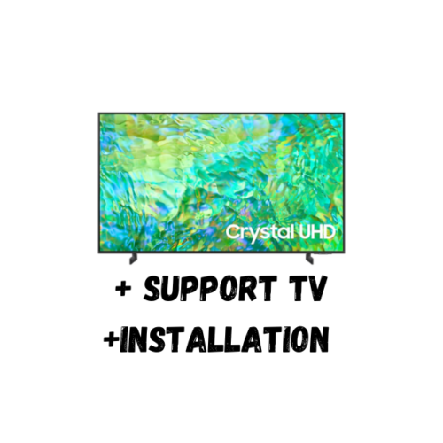 Téléviseur Samsung 85''85CU8000 Crystal UHD 4K Smart TV (2023)+Support+ Installation