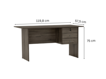 Table de Bureau ECO 4' - 124041 - (3 tiroirs)