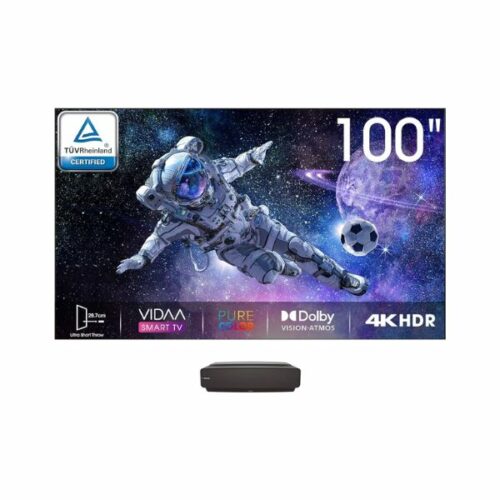 Téléviseur Hisense 100" 100L5 Smart Tv 4K -Vidaa (Laser Tv)