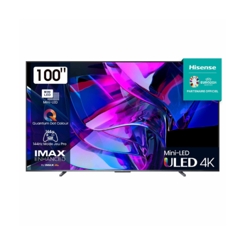 Téléviseur Hisense 100" 100U7K Smart Tv 4K -Vidaa (ULED-QUANTUM)