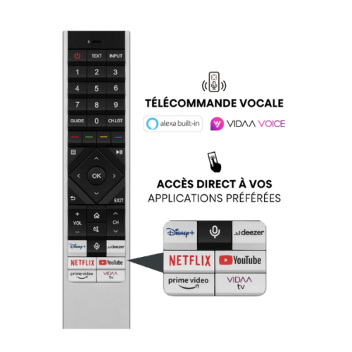 Téléviseur Hisense 100" 100U7K Smart Tv 4K -Vidaa (ULED-QUANTUM)