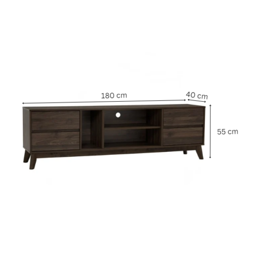 Meuble de TV HIRADO 1.8M - 336066