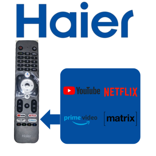 Téléviseur Haier 55" H55K800UG Smart Tv 4K