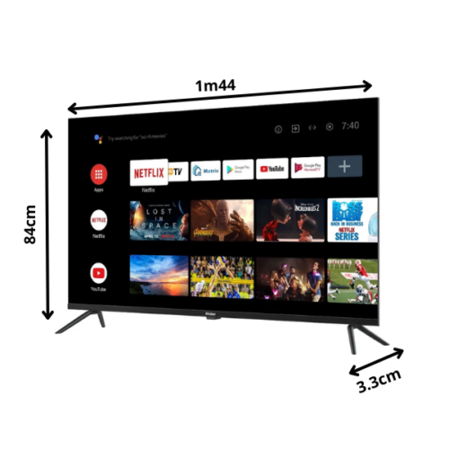 Téléviseur Haier 65" H65K800UG Smart Tv 4K