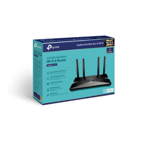 Routeur Wi-Fi 6 TP-Link AX1800 Archer Gigabit Wi-Fi bi-bande