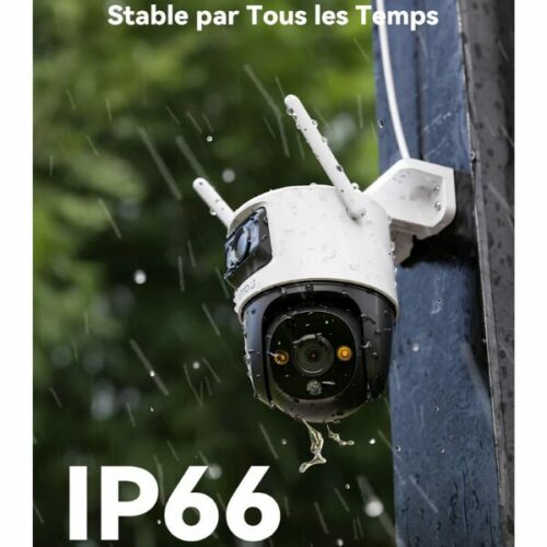 Caméra de surveillance extérieure IMOU CRUISER DUAL - 6MP - Double objectif - Vision Nocturne Couleur 30m