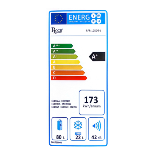 Réfrigérateur bar Roch RFR-125DT-J-102L