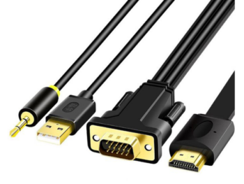 Câble VGA vers HDMI JH-Z140G - 2M