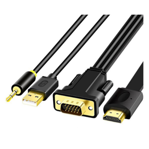 Câble VGA vers HDMI JH-Z140G - 2M