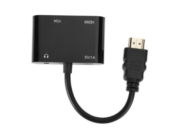 Convertisseur HDMI vers HDMI + VGA RS-HDHDVGA