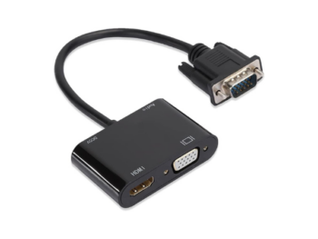 Adaptateur VGA vers HDMI+VGA RS-VGAHDVGA