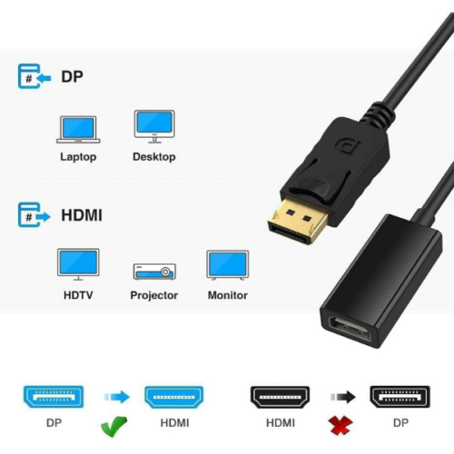 Convertisseur DisplayPort vers HDMI RS-DPHDMI