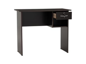 Table de Bureau ECO 3' finition Light Cappuccino 1119027- (1 tiroirs + espace de rangement)