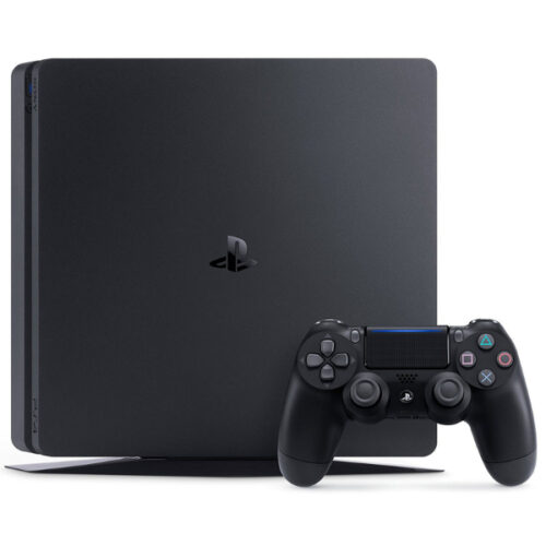 Console PS4 Sony PlayStation 4 Slim (500 Go) - Jet Black