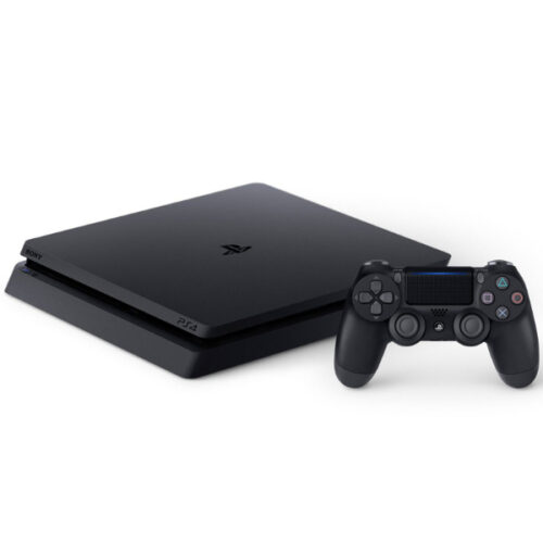 Console PS4 Sony PlayStation 4 Slim (500 Go) - Jet Black