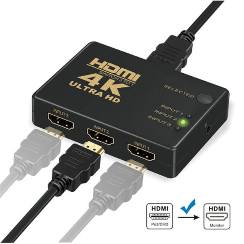 Switch HDMI 3 Ports RS-HDMI302