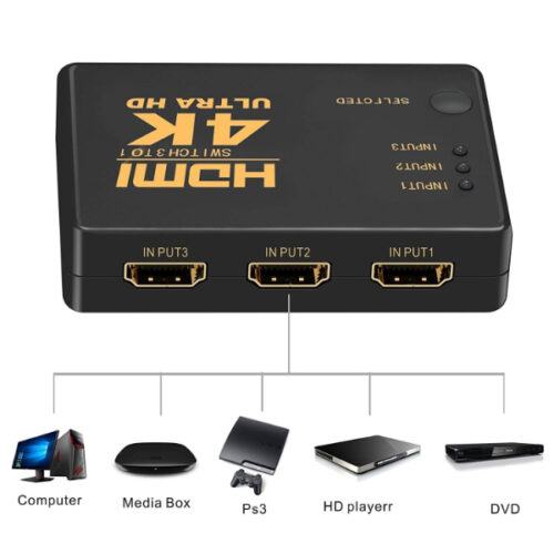 Switch HDMI 3 Ports RS-HDMI302