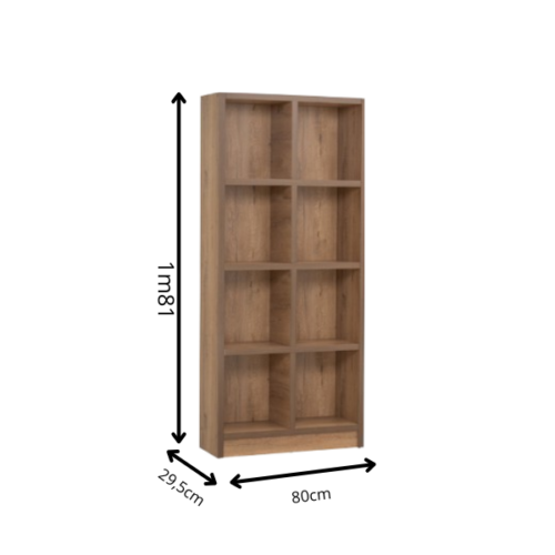 Meuble de rangement DAVE 179 - 522057 (8 compartiments)