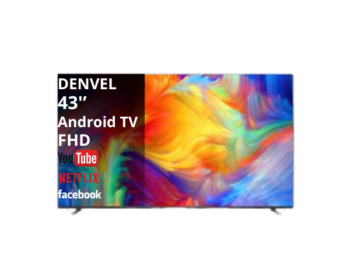 Téléviseur Denvel 43" 43DNA Smart Tv -Androit TV