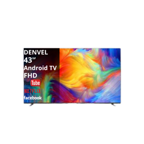 Téléviseur Denvel 43" 43DNA Smart Tv -Androit TV