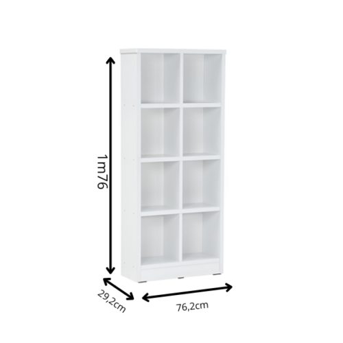 Meuble de rangement HAVIR - 522027 (8 compartiments)