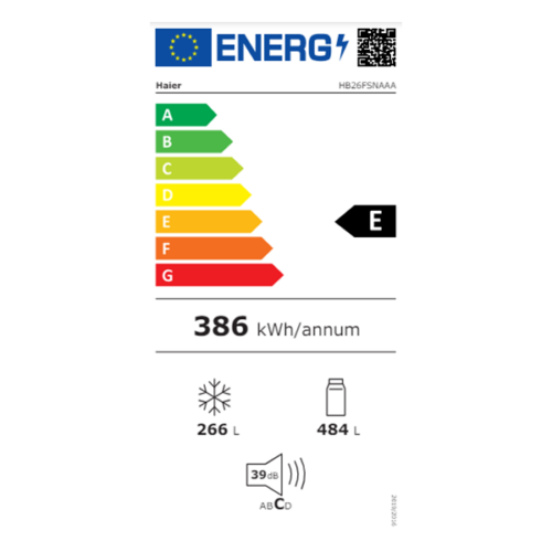 Réfrigérateur combiné Haier HB26FSNAA - 750L - 4 Tiroirs (No Frost)