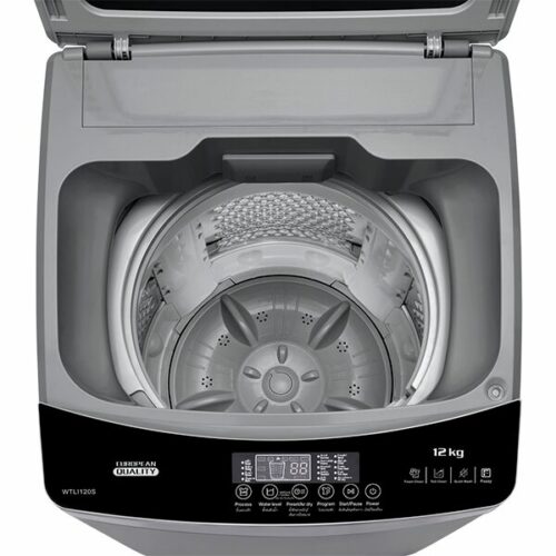 Machine à laver Beko WTLI120S - 12kg (10 programmes - Avertisseur sonore - Système anti-vibration - Chargement par le haut)