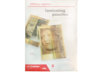 Pochettes de plastification à chaud Office Depot A3