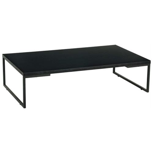 Table Basse rectangulaire MYRON 109 finition Noir Mat- 1339036