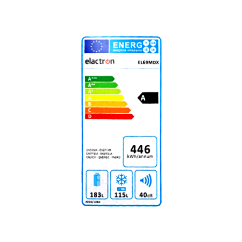 Réfrigérateur Combiné Elactron EL69MDX FS4-361 - 298L (A - NoFrost - Affichage digital)