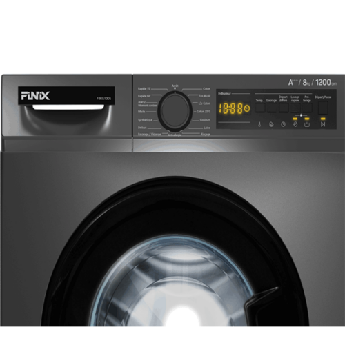 Machine à laver Finix WM12T314 - 12kg (Inverter - Tambour en acier inoxydable)