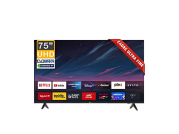 Téléviseur Roch 75" - Smart Tv 4K UHD - Android Tv - 75 pouces