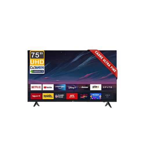 Téléviseur Roch 75" - Smart Tv 4K UHD - Android Tv - 75 pouces