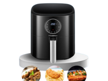 Air fryer - Friteuse à air Hisense H06AFGY1S1 - 5,2L - 1500W