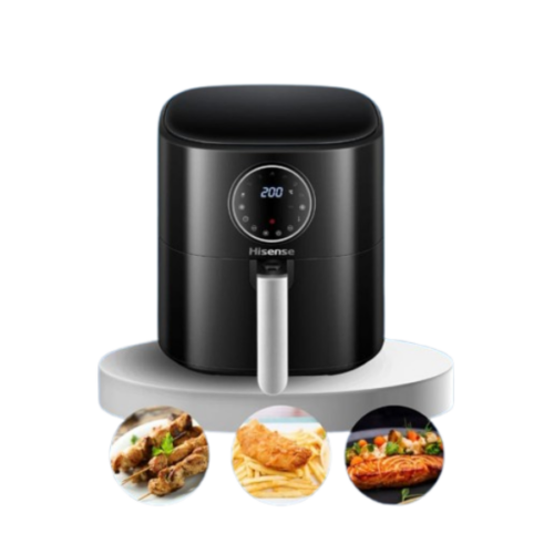 Air fryer - Friteuse à air Hisense H06AFGY1S1 - 5,2L - 1500W