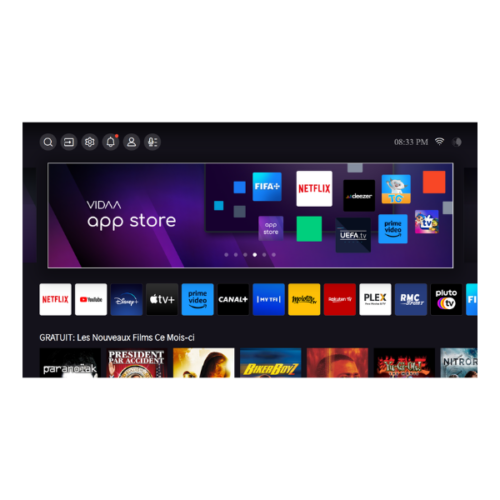 Téléviseur Hisense 58" 58A6K Smart Tv 4K -Vidaa U