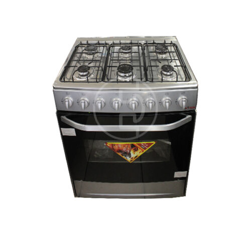 Cuisinière à gaz Astech CIS86MS 80x60 6-feux