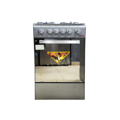 Cuisinière à gaz Astech 50x50 - 4 feux - Inox