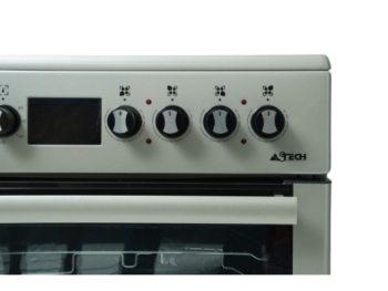 Cuisinière électrique Astech CK-78PLFOEL 60x60- 4 Feux/Inox