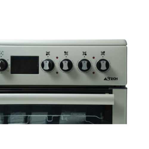 Cuisinière électrique Astech CK-78PLFOEL 60x60- 4 Feux/Inox