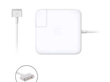 Chargeur ordinateur Apple MacBook Air et MacBook Pro MagSafe 2 - 16.5V 3.65A T PIN (60W)