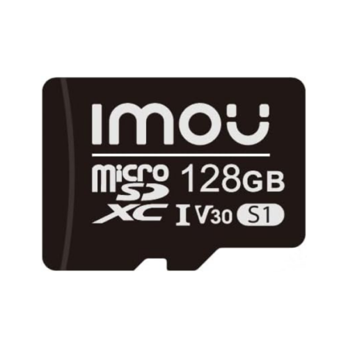 Carte mémoire Micro SD IMOU 128GB ST2-128-S1 - Compatible avec Smartphone, Tablette, Caméra d'action, Drone, Caméra de Surveillance