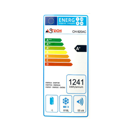 Congélateur Astech CH-920AC - 920 L