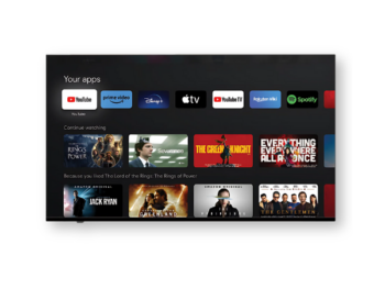 Téléviseur Sharp 55" 4T-C55FJ1MX Google Tv - 4K UHD - 55 pouces